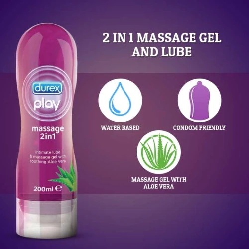Durex Play Massage 2 In 1 Aloe Vera Lubricant Massage Gel In Pakistan