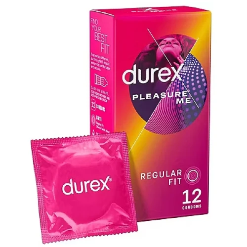 Durex Uk Pleasure Me Ribbed And Dotted Condom