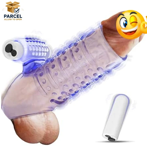 Extra Dotted P Sleeve With Vibrating Bullet