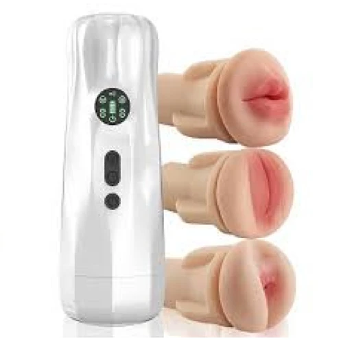 Fleshy Pro Vibration Stroker and Suction Jerking