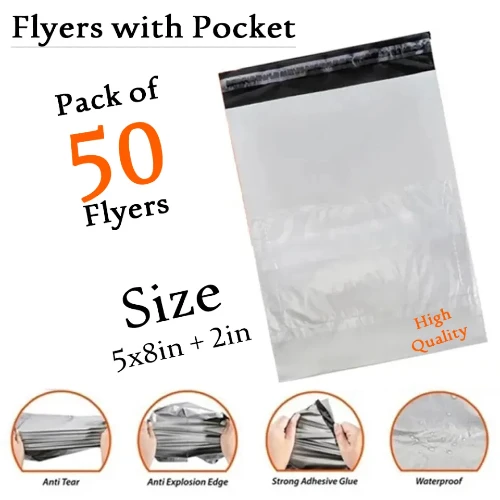 Flyer In Pakistan 50 Pieces Recycled