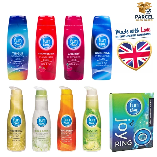 Fun Time Strawberry Flavoured Lube, 75ml