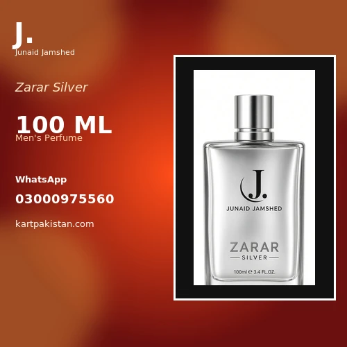 J. Junaid Jamshed Perfume Zarar Silver 100ml
