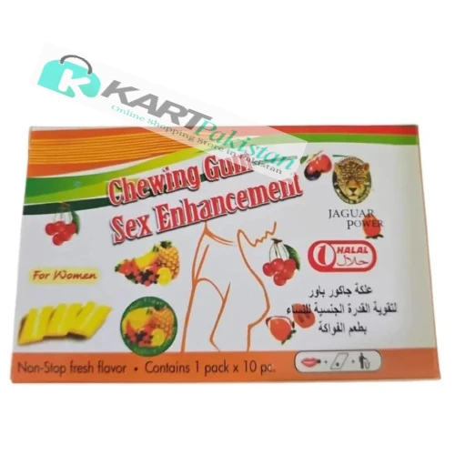 Jaguar Power Chewing Gum Sex Enhancement For Women