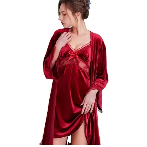 Lacey Velvet Short Nighty For Women At Best Prices Pakistan