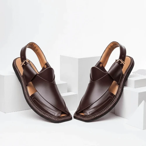 Leather Hand Made Smart Zalmi Chappal