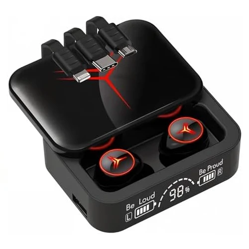 M88 Digital Display Case Earbuds