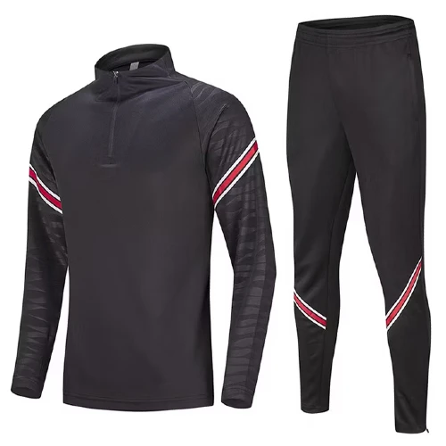 Men Stitched Plain Jersey Track Suit