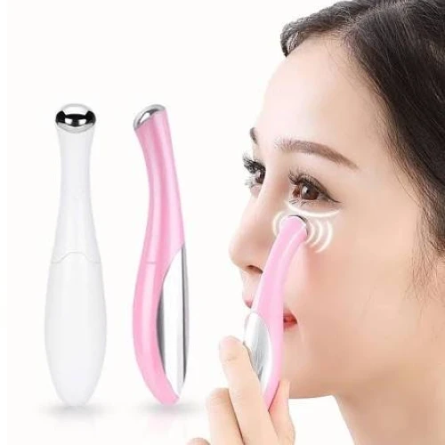 Mini Portable Handheld Ion Eye Massager Vibration Massage Skin Firming Care