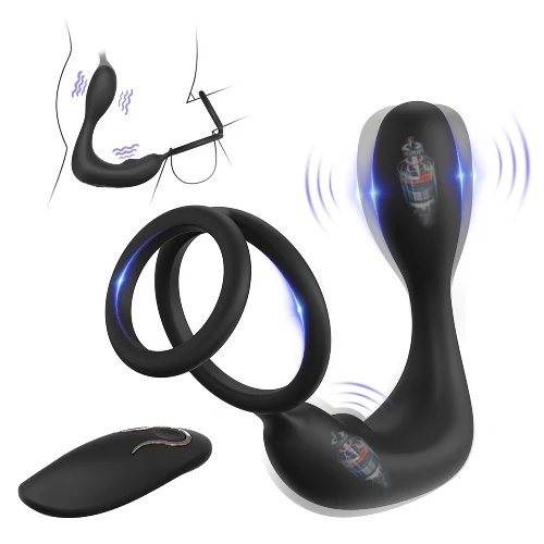 P-Spot Anal Vibrator With Ring