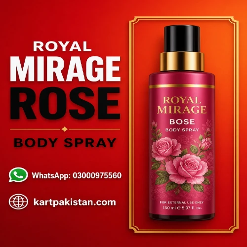 Royal Mirage Rose Body Spray In Pakistan Price