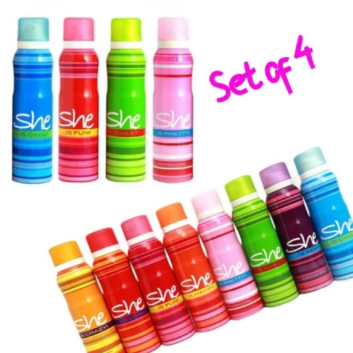She Yellow Body Spray In Pakistan