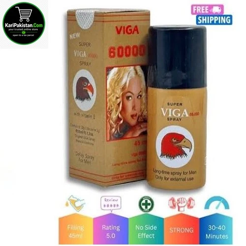 Super Viga 60000 Long Time Delay Spray in Pakistan