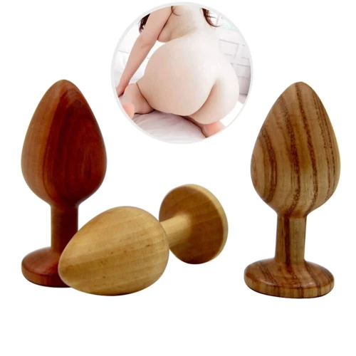 Wooden Anal Plug