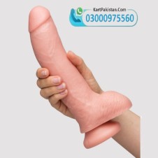 King Cock Ultra Realistic Suction Cup Dildo with Balls 8 Inch