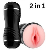 2 In 1 Vibrator Mouth Masturbator Cup In Pakistan