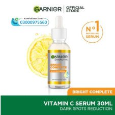 Garnier Skin Active Bright Complete Vitamin C Booster Serum 30 Ml - Contains Niacinamide