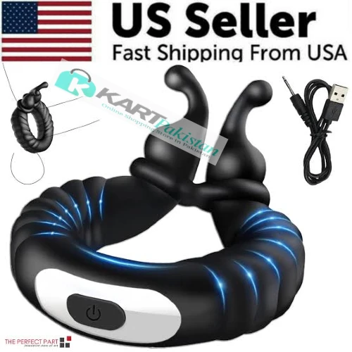 Vibrating Cock Rings Adjustable Penis Ring Silicone